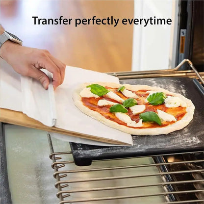 Kitchen Gadgets Sliding Pizza Shovel Non Stick Pizza Smooth Cutting Board