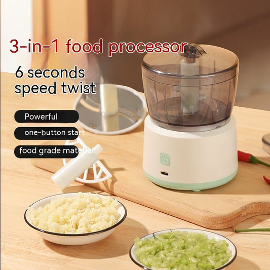 Mini Meat Grinder Household Electric Small Mixer